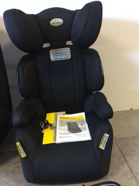 Infa-Secure child car booster seat for sale