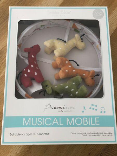 Bubba Blue baby musical mobile