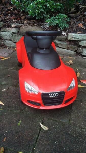 Genuine Audi Junior Quattro Baby Ride On Car (Red)