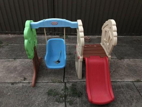 Kids Play Equipment - Slide Swing Set