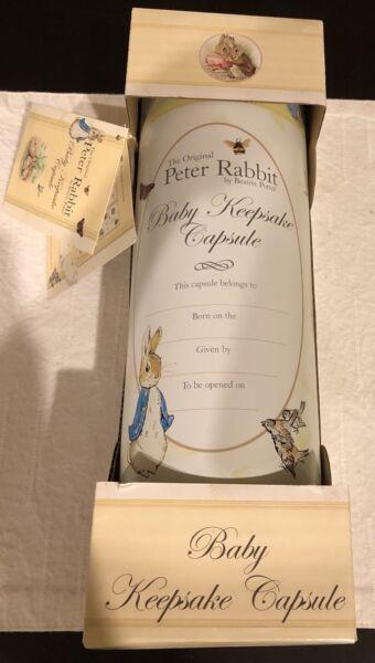 Peter Rabbit Baby Keepsake Capsule| baby gift|