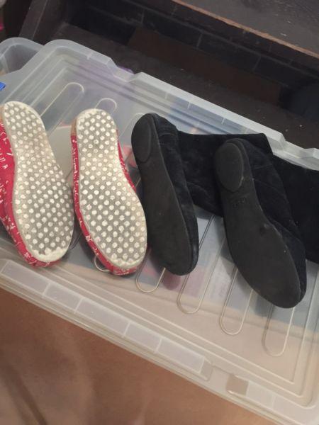 Wanted: Girl's used shoes size 4 and size 5