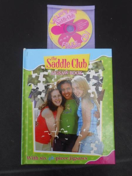 The Saddle Club Jigsaw Book 6 x 48-piece FREE Saddle Club CD