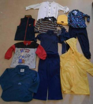 Bulk boys size 4 winter clothes 15 items incl Ladybird Nuggets