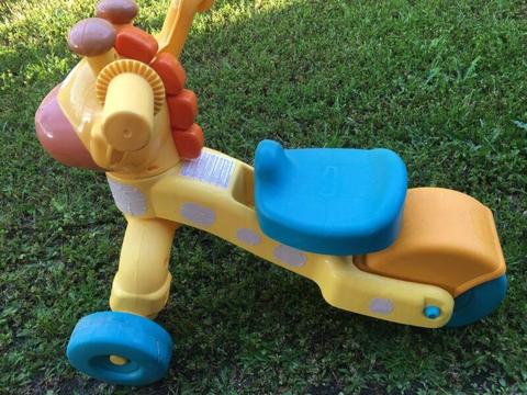 Toy ride on trike - giraffe