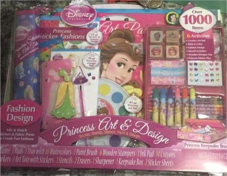 Disney princess art and design set