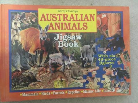 Jigsaw Puzzle Book - Australian Animals