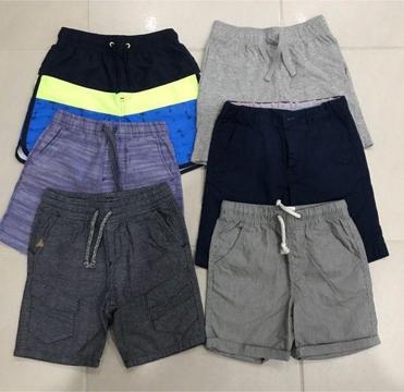 Boys shorts bulk set