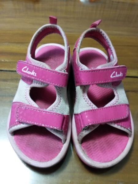Kids shoes - Clarks pink summer sandals