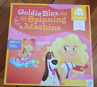 Goldie Bl9x and the spinning machine