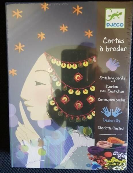 Djeco Stitching Cards 1001 Nights NEW IN BOX CRAFT TOY