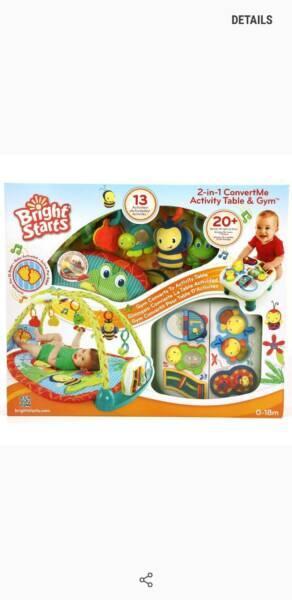 Bright stars play gym rrp $140 selling for $20