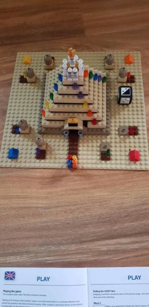 Ramses lego pyramid game