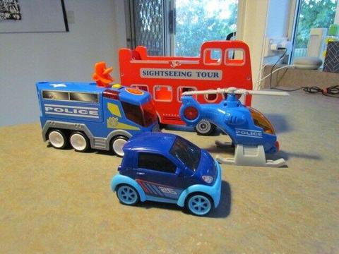 Combination of Vehicles Toys