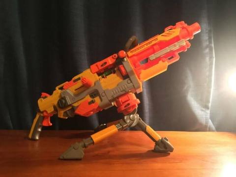 Nerf Gun: N-Strike Vulcan (great condition)