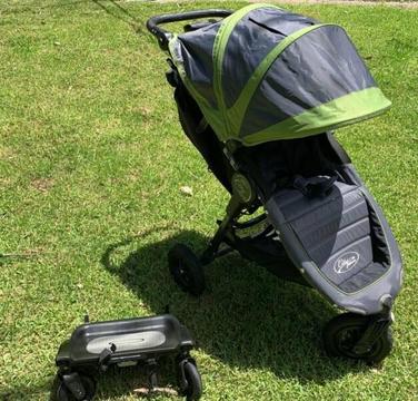 Baby Jogger City Mini GT Stroller w/ Accessories (Green)