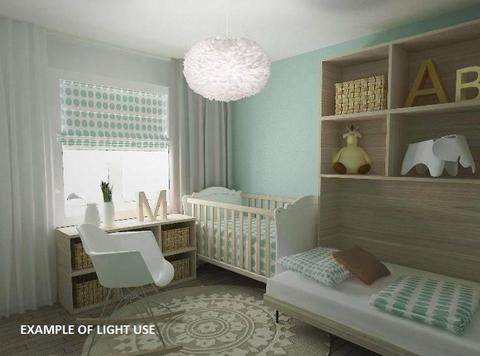 Feather Cloud Pendant Light for Nursery Bedroom - BRAND NEW