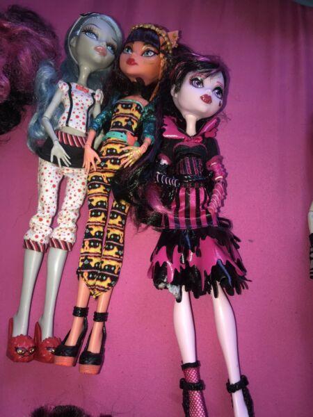 Monster high dolls