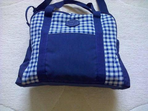 Nappys Bag Blue / Milk Storag Kit / Baby Hand or Feet Prints Kit
