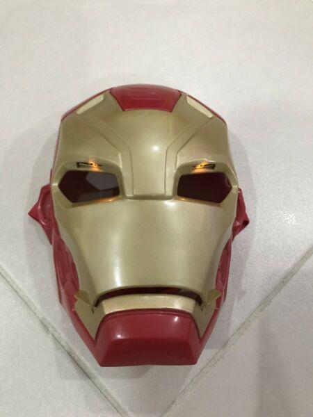 Iron man mask with light and sound