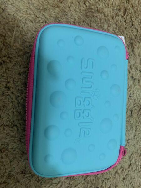 Smiggle pencil cases (blue black and purple)