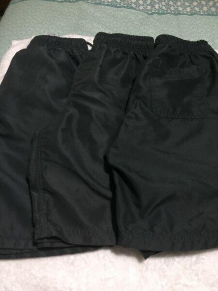 Size 14 grey school shorts x3