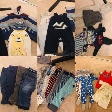 Baby Boy Clothes - Size 0 Bulk