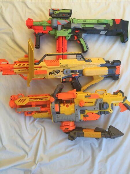 Nerf Guns / Blasters Lot Clearout