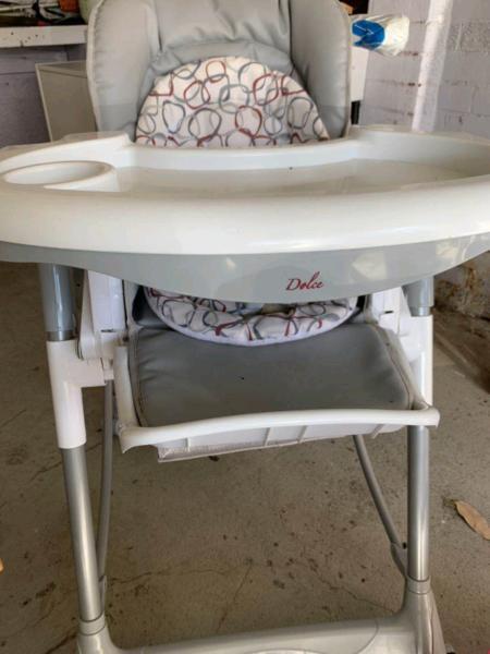 Baby high chair for sale