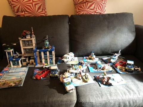 LEGO City police bundled set