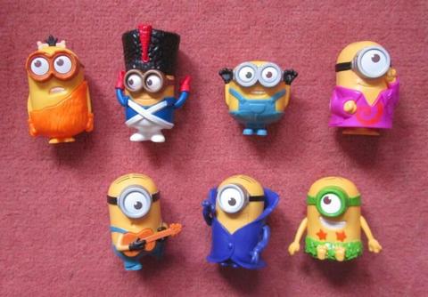 Minions toys from 2015 $1.50 each Despicable me