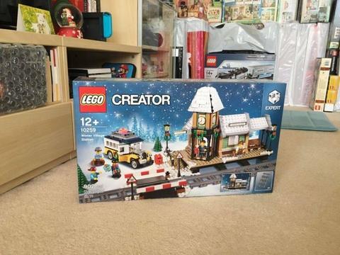 LEGO 10259 Creator - Winter Village Station Brand New Sealed