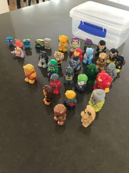 Ooshie children's figurines toys toy bulk! Rare ones too plus box