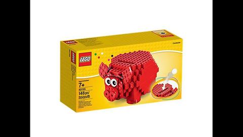 Brand New Lego 40155 Piggy Coin Bank