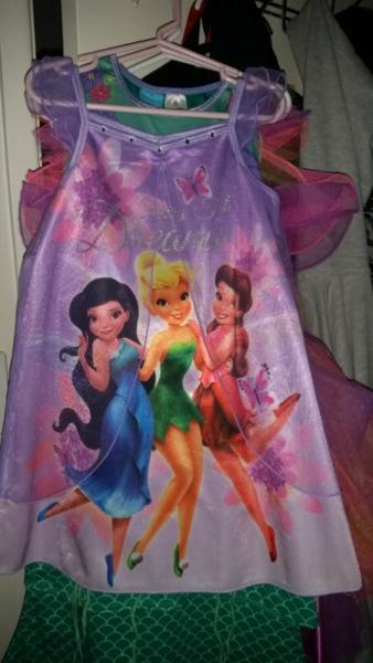 Disney Fairies Tinkerbell dress - size 4