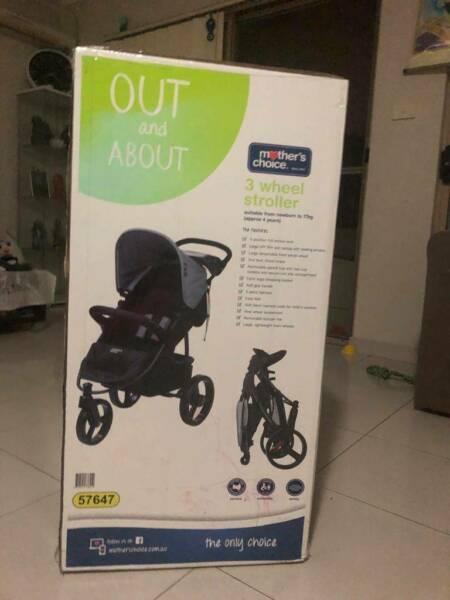 Mother's Choice | 3 Wheel Stroller | Model 57647