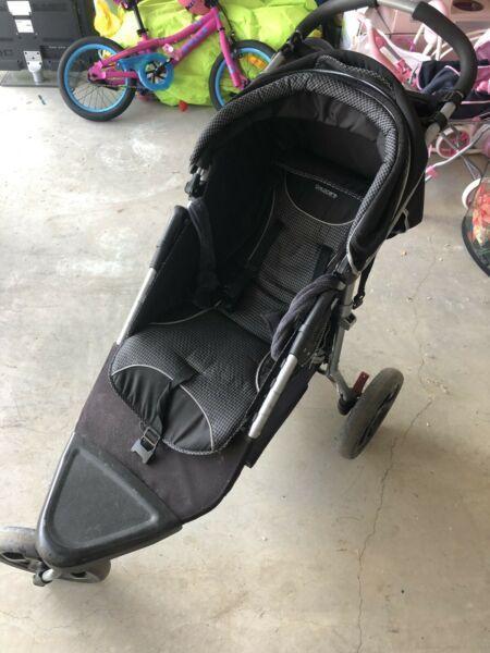 Childcare Pram (Busted Zip)