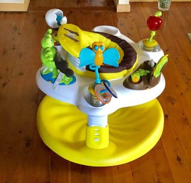 Baby exer saucer and activity center
