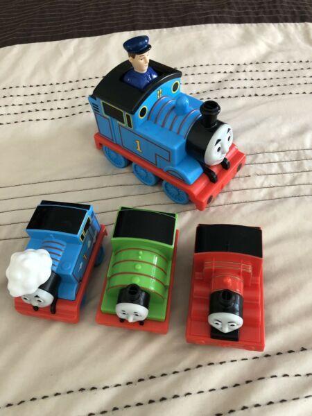 Thomas Press and Go and my first Thomas trains excellent cond