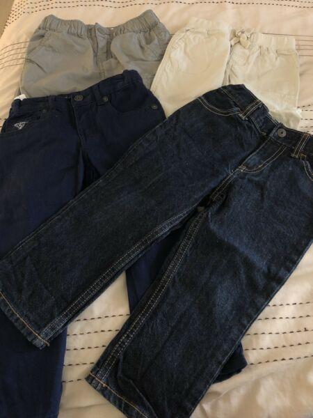 Boys designer pants SIZE 2 and 3 excellent near new condition