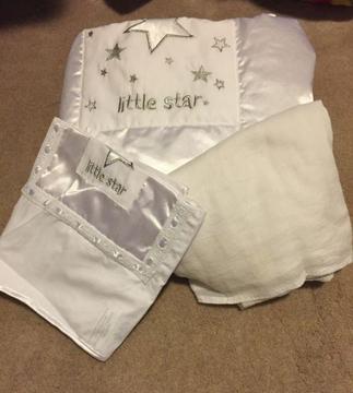 New Little Star - 3 piece cradle set