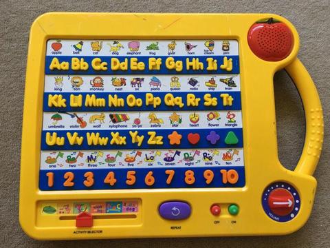 Alphabet educational toy