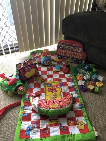 Toy Bundle plus trolley cover/ play mat