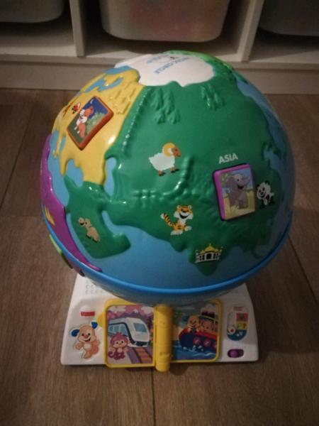 Toddler Toy- Fisher Price spinning globe