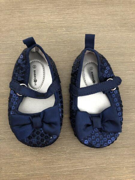 Baby Girl Shoes Size 2 - Brand New, Never Used