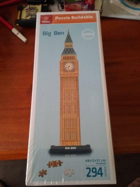 3D Big Ben puzzle
