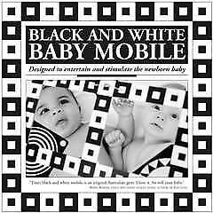 Black and White Baby Mobile