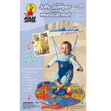 Jolly Jumper Bouncer with Musical Mat Elite