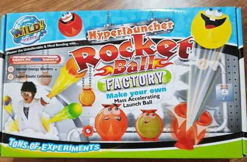 Wild Science activity box - HyperLauncher Rocket Ball