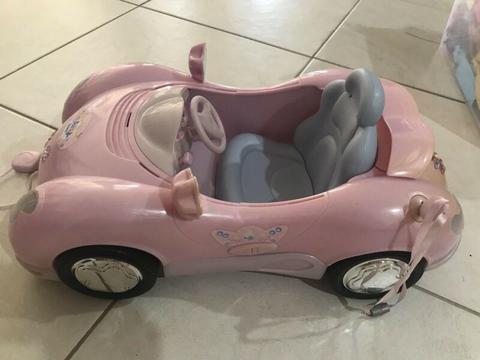 Baby Born light up and musical car -m
